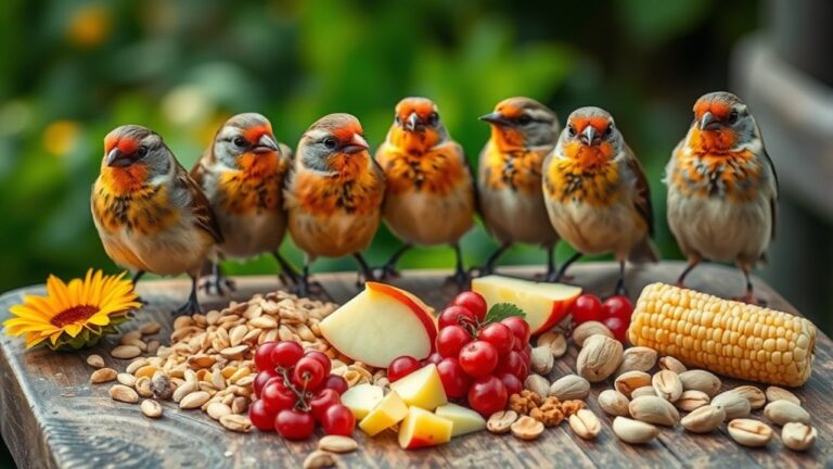 birds favorite foods