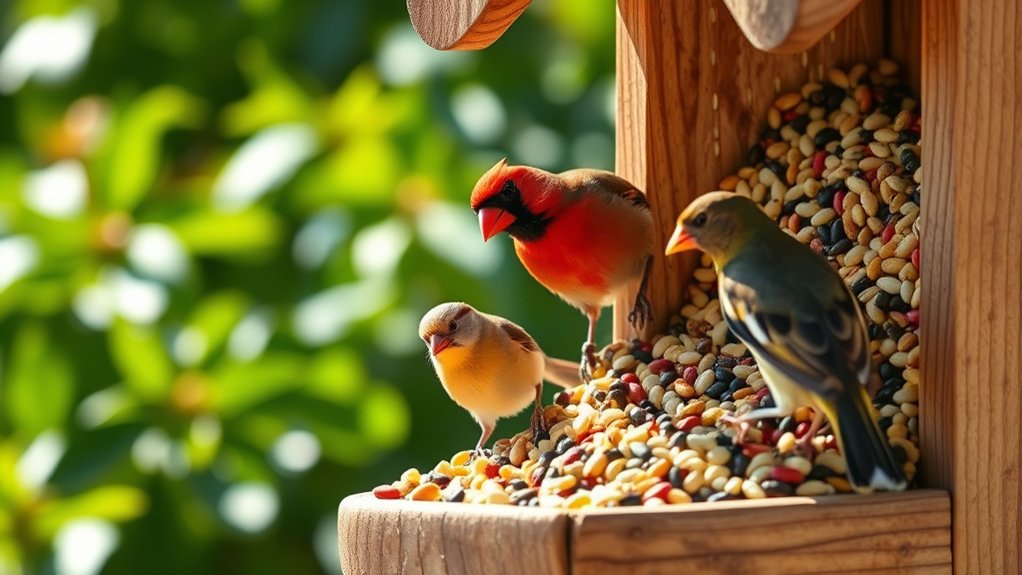 nutrient rich seasonal bird seeds