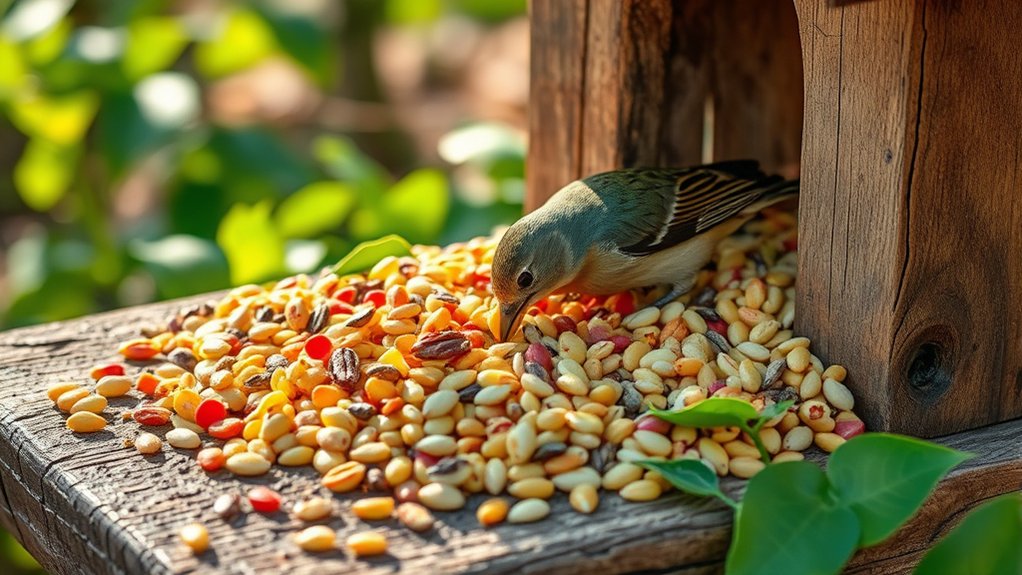popular bird seed choices