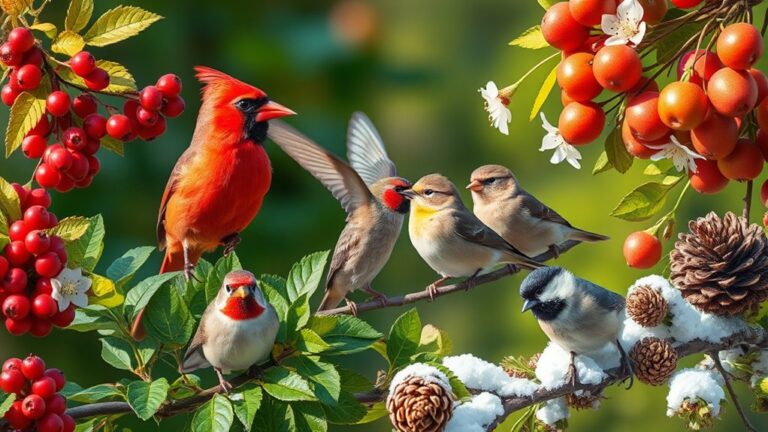 seasonal bird diet variations
