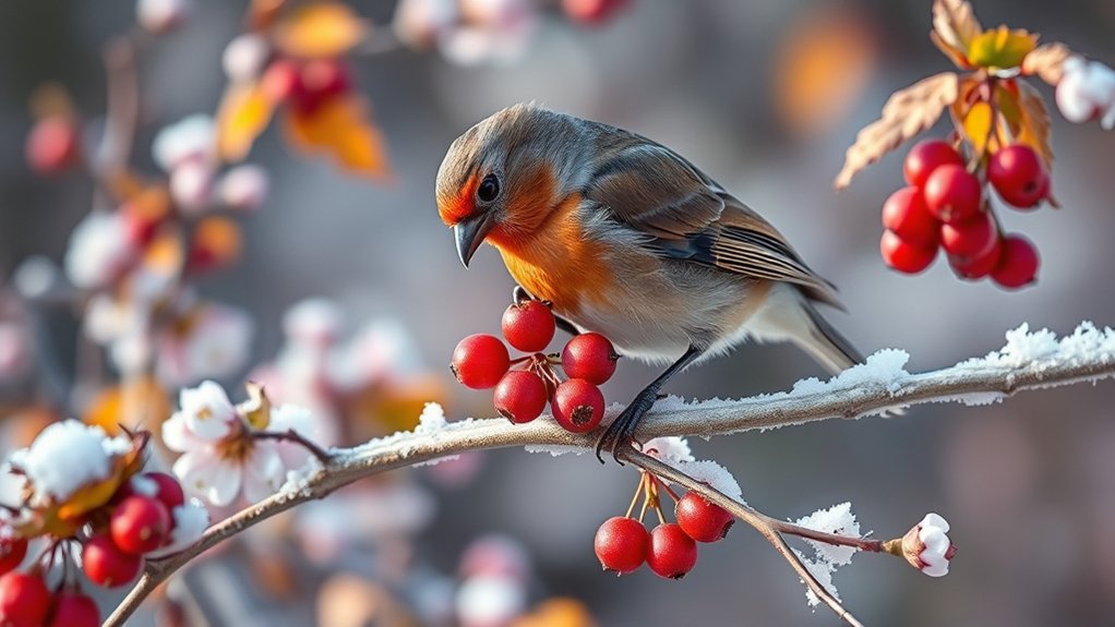 seasonal diet adaptations in birds
