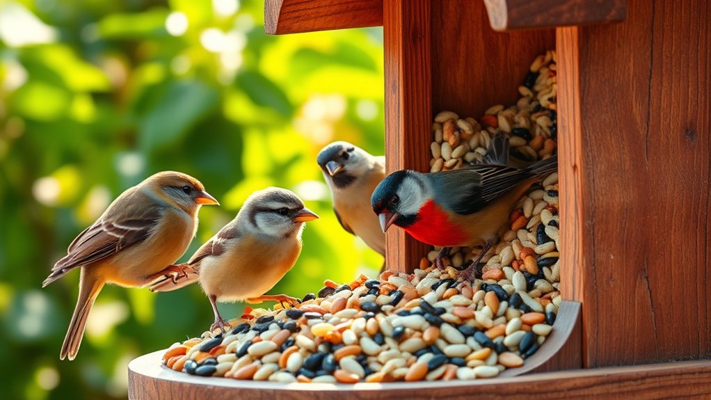 seasonal nutritious bird seed