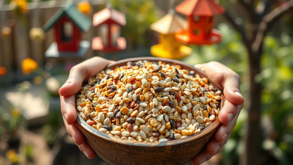 Garden Setup Example How to Feed Birds Step by Step | Wild Bird Garden, Inc.