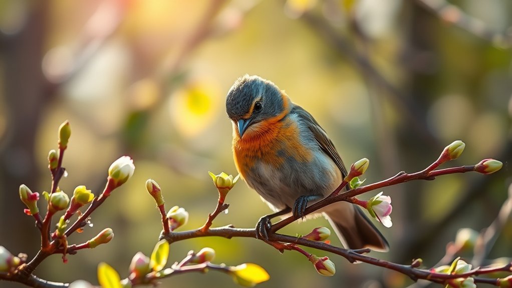 spring birds eat insects